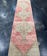 Turkish Vintage Runner Rug 2'6'' x 9'7'' #24882