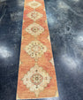 Turkish Vintage Runner Rug 2'2'' x 9'2'' #24883