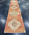 Turkish Vintage Runner Rug 2'2'' x 9'2'' #24883