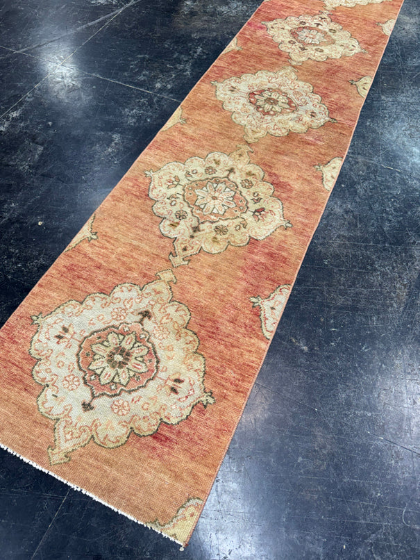 Turkish Vintage Runner Rug 2'2'' x 9'2'' #24883