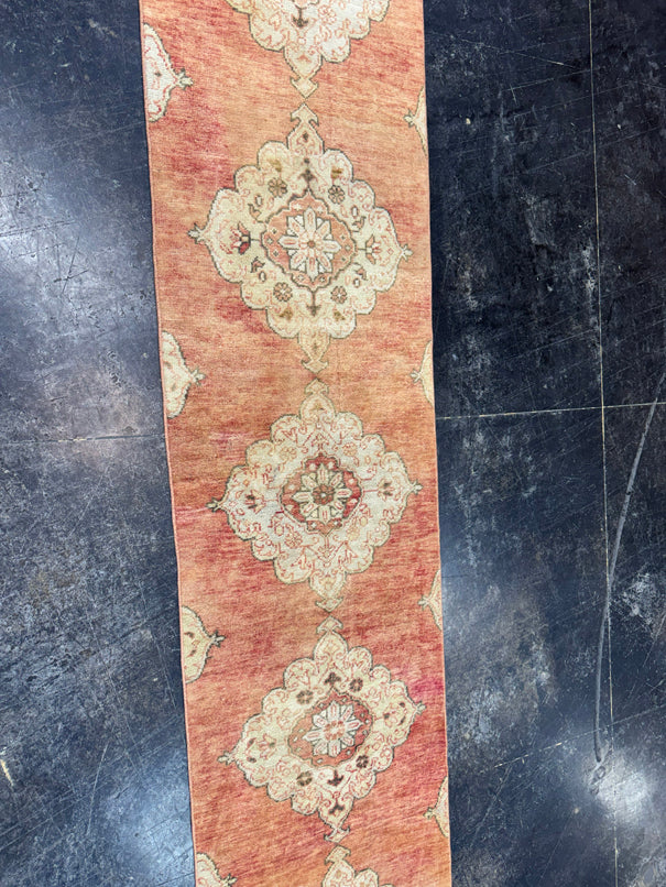 Turkish Vintage Runner Rug 2'2'' x 9'2'' #24883