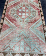 Turkish Vintage Runner Rug 3'1'' x 9'9'' #24879