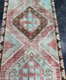Turkish Vintage Runner Rug 3'1'' x 9'9'' #24879