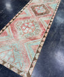 Turkish Vintage Runner Rug 3'1'' x 9'9'' #24879