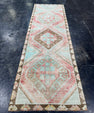 Turkish Vintage Runner Rug 3'1'' x 9'9'' #24879