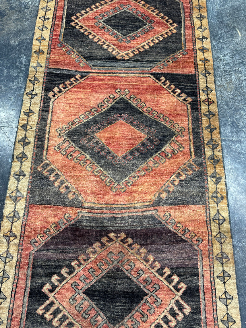 Turkish Vintage Runner Rug 2'11'' x 10'11'' #24880