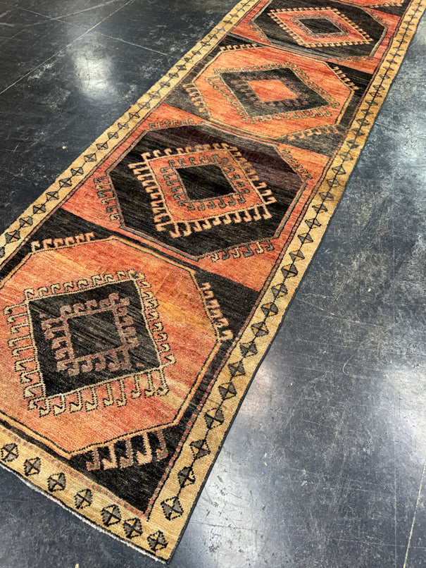 Turkish Vintage Runner Rug 2'11'' x 10'11'' #24880