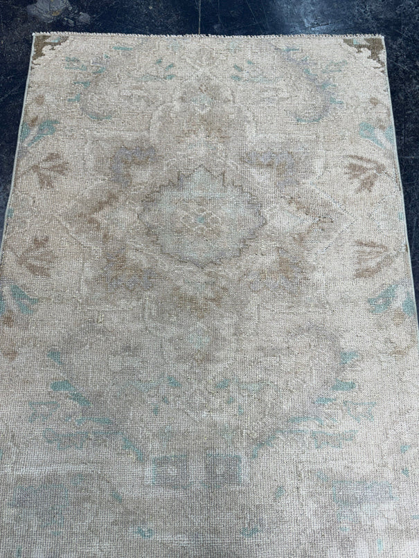 Turkish Vintage Runner Rug 2'10'' x 7'6'' #24881