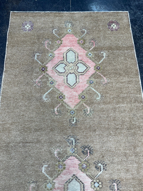 Turkish Vintage Runner Rug 3' x 8'6'' #24876