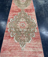 Turkish Vintage Runner Rug 2'4'' x 11'4'' #24877