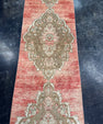 Turkish Vintage Runner Rug 2'4'' x 11'4'' #24877