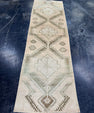 Turkish Vintage Runner Rug 3' x 10'1'' #24878