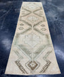 Turkish Vintage Runner Rug 3' x 10'1'' #24878