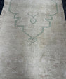 Turkish Vintage Rug 3'8'' x 7'11'' #24872