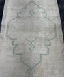 Turkish Vintage Rug 3'8'' x 7'11'' #24872