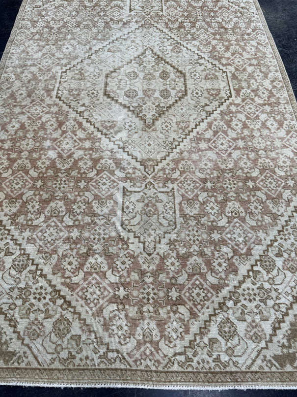 Turkish Vintage Rug 4'2'' x 7'2'' #24871