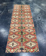 Turkish Vintage Runner Rug 3' x 8'4'' #24868