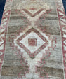 Turkish Vintage Runner Rug 3'2'' x 9' #24869