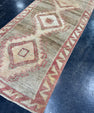 Turkish Vintage Runner Rug 3'2'' x 9' #24869