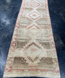 Turkish Vintage Runner Rug 3'2'' x 9' #24869