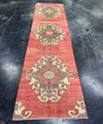 Turkish Vintage Runner Rug 2'8'' x 9'10'' #24866