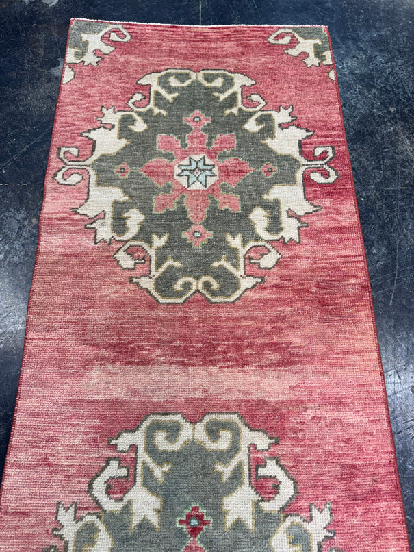Turkish Vintage Runner Rug 2'8'' x 9'10'' #24866