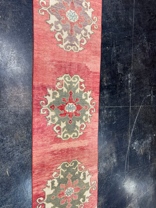 Turkish Vintage Runner Rug 2'8'' x 9'10'' #24866