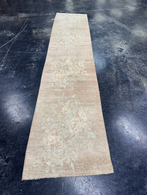 Turkish Vintage Runner Rug 2'4'' x 11' #24867