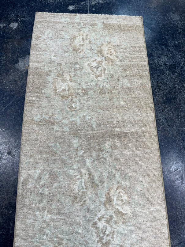 Turkish Vintage Runner Rug 2'4'' x 11' #24867