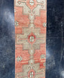 Turkish Vintage Runner Rug 2'5'' x 9'10'' #24864