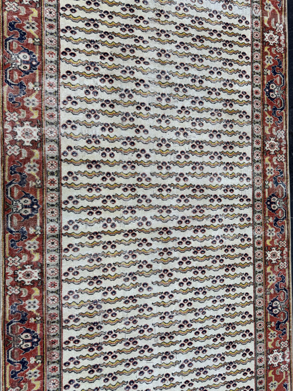 Turkish Vintage Rug 4'5'' x 7'11'' #24863
