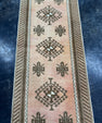 Turkish Vintage Runner Rug 2'6'' x 9'4'' #24860