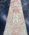 Turkish Vintage Runner Rug 3'2'' x 10'2'' #24861