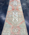 Turkish Vintage Runner Rug 3'2'' x 10'2'' #24861