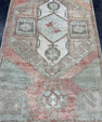 Turkish Vintage Runner Rug 3'2'' x 10'2'' #24861