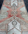 Turkish Vintage Runner Rug 3'2'' x 10'2'' #24861