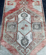 Turkish Vintage Runner Rug 3'2'' x 10'2'' #24861