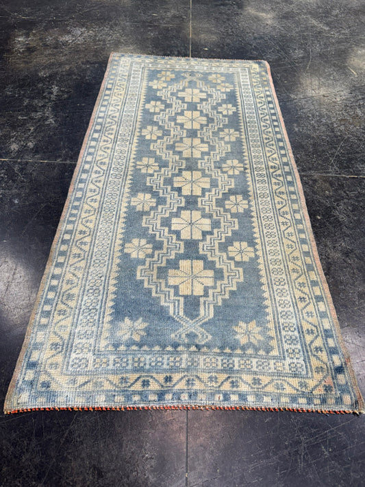 Turkish Vintage Rug 2' x 4'1'' #24858