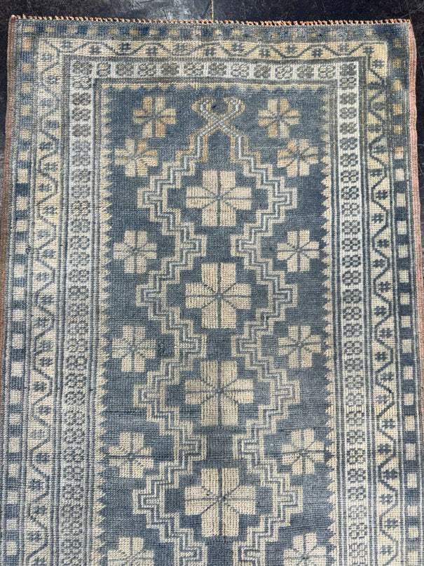 Turkish Vintage Rug 2' x 4'1'' #24858
