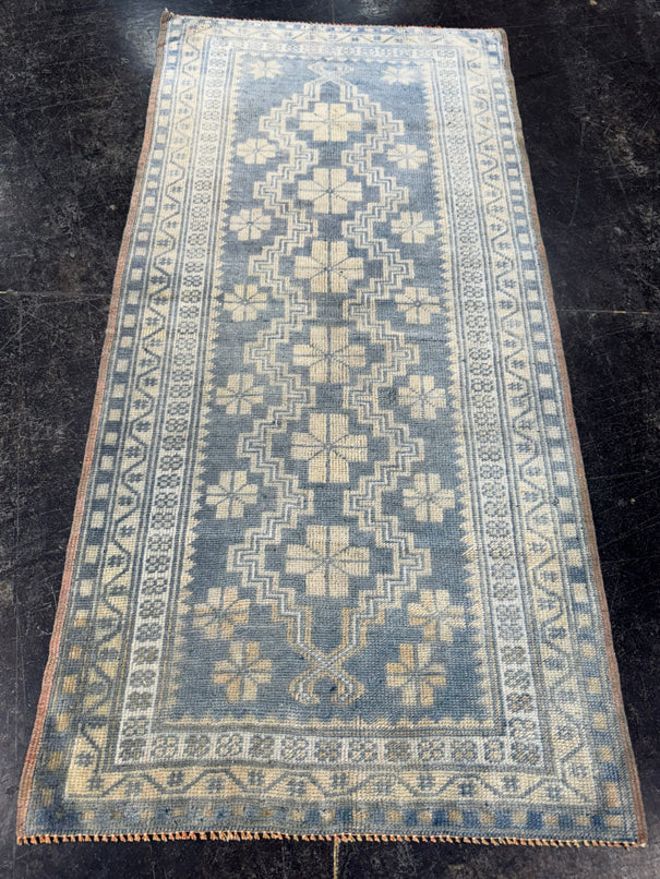 Turkish Vintage Rug 2' x 4'1'' #24858