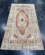 Turkish Vintage Rug 3'9'' x 6'9'' #24859