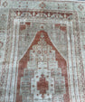 Turkish Vintage Rug 3'9'' x 6'9'' #24859