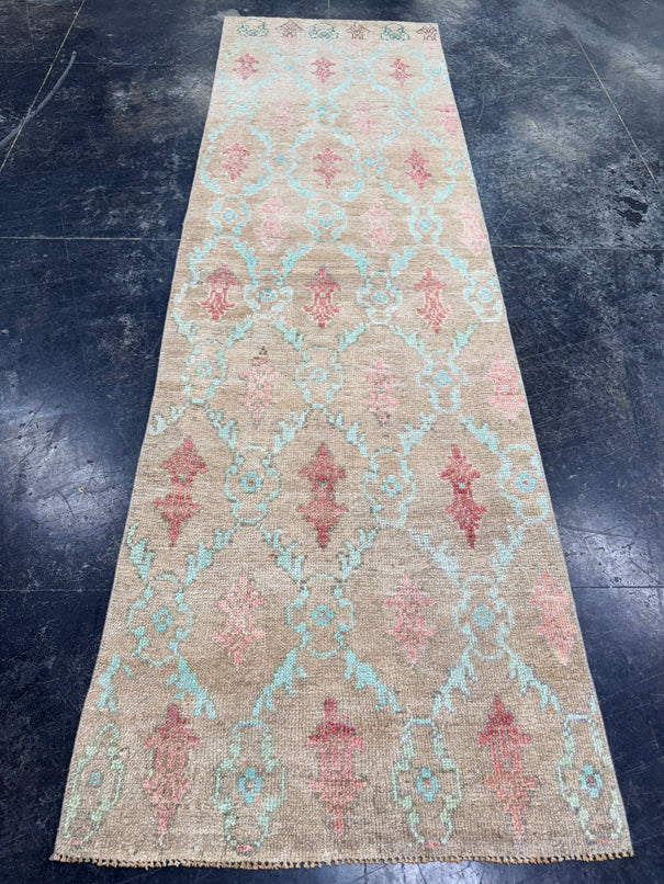 Turkish Vintage Runner Rug 2'6'' x 8'6'' #24855