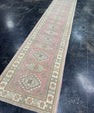 Turkish Vintage Runner Rug 3' x 14'10'' #24856