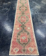 Turkish Vintage Runner Rug 3' x 13'6'' #24857