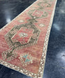 Turkish Vintage Runner Rug 3' x 13'6'' #24857