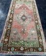 Turkish Vintage Rug 3'5'' x 7' #24852