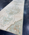 Turkish Vintage Runner Rug 3'2'' x 9'7'' #24853