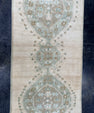 Turkish Vintage Runner Rug 3'2'' x 9'7'' #24853