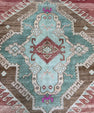 Turkish Vintage Runner Rug 3'2'' x 9'8'' #24854